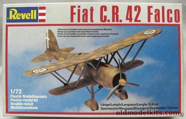 Revell 1/72 Fiat CR-42 Falco, 4171 plastic model kit